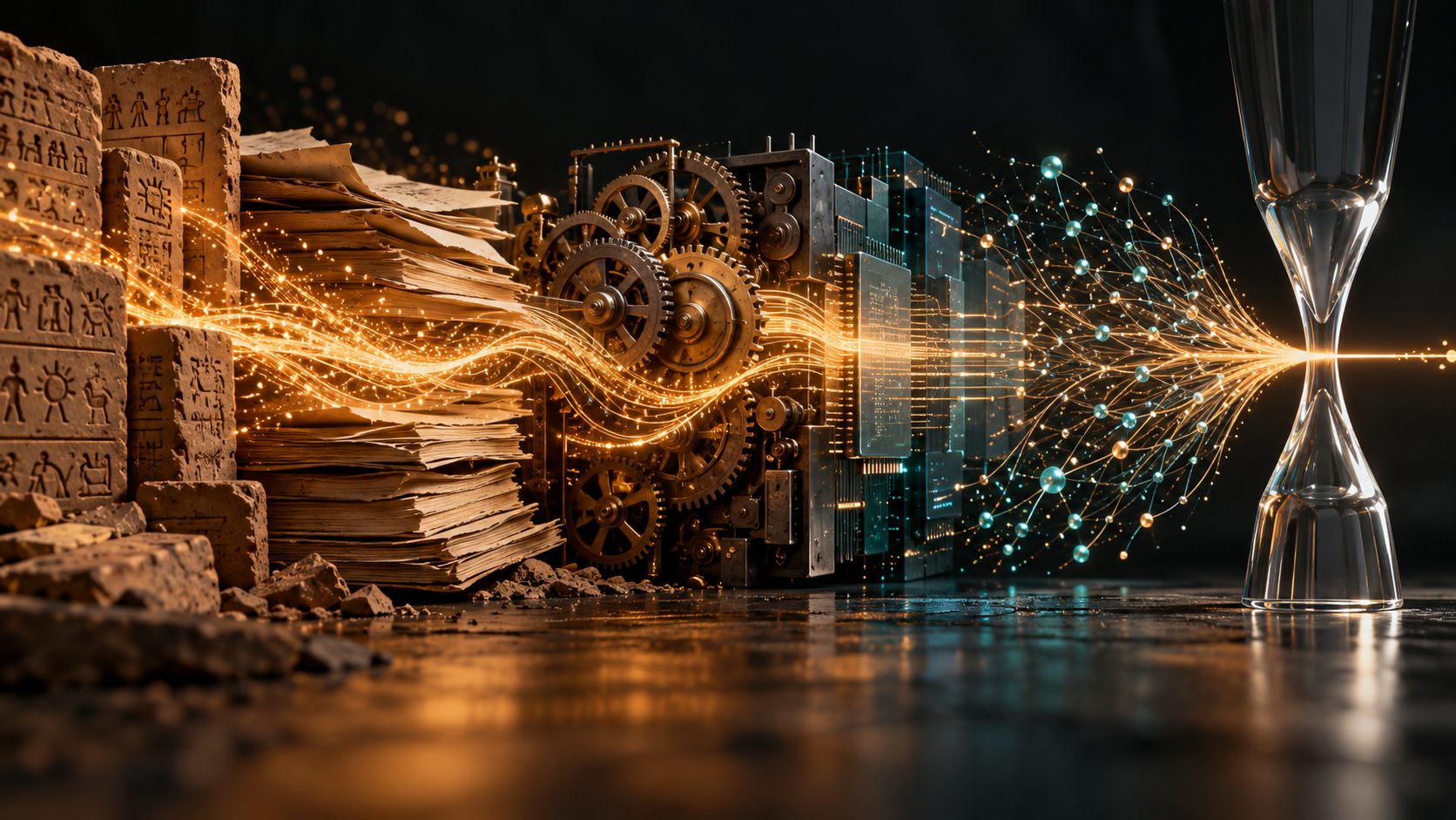 From Writing to AI: A History of Shifting Bottlenecks
