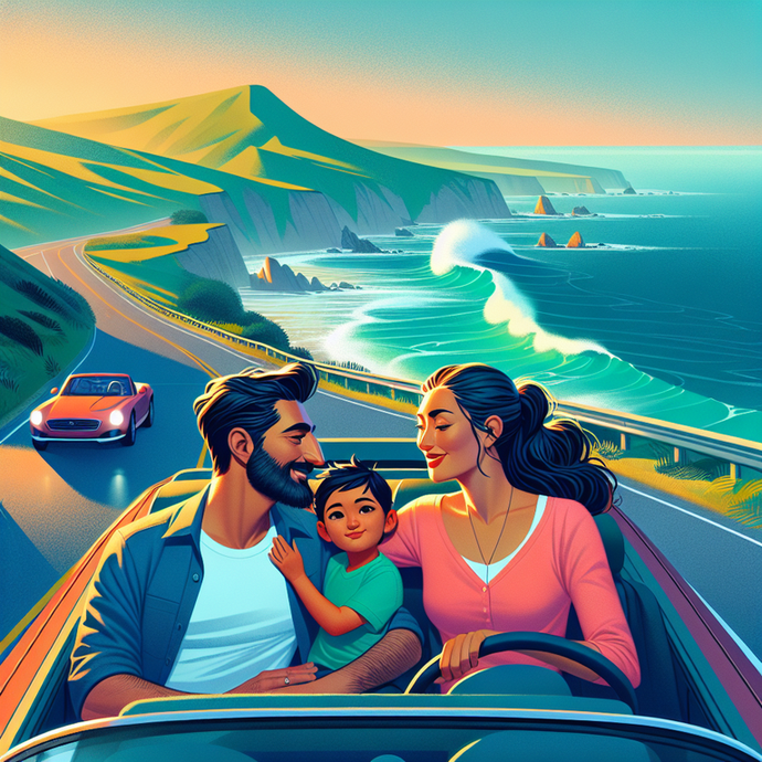 Sunset Cruise: A Family’s Joyride Along the Coast