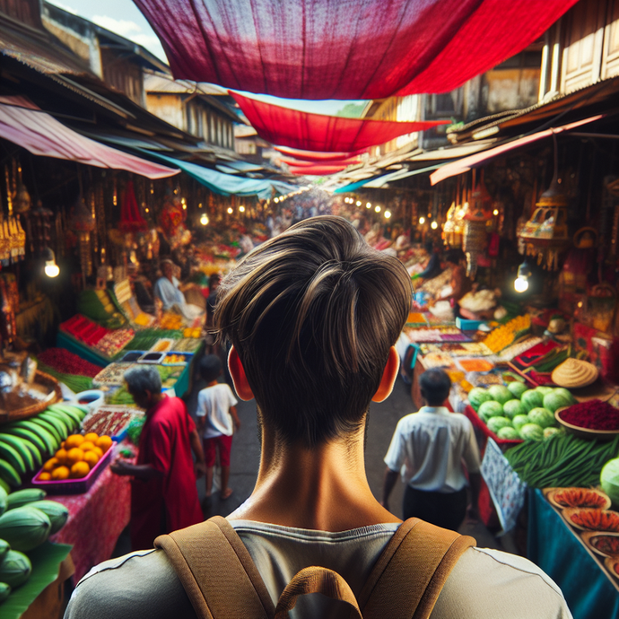 Lost in the Labyrinth: A Backpacker’s Journey Through a Bustling Market