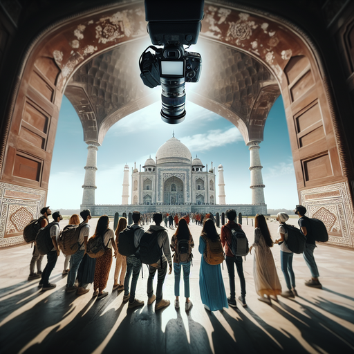 The Taj Mahal: A Moment of Awe Captured