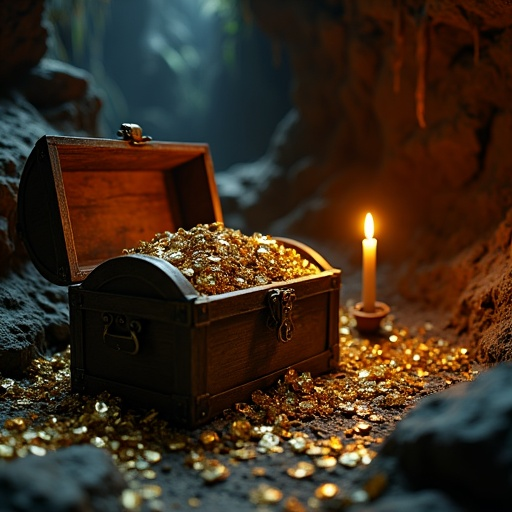 A Candlelit Treasure: Mystery and Adventure Await