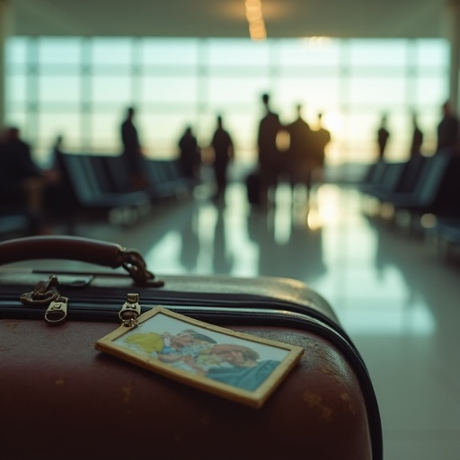 A Suitcase’s Journey: Melancholy and Anticipation at the Airport