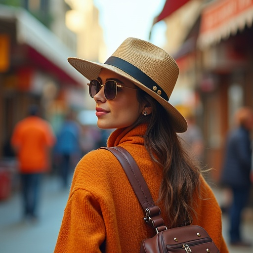 City Chic: Capturing Confidence in a Single Frame