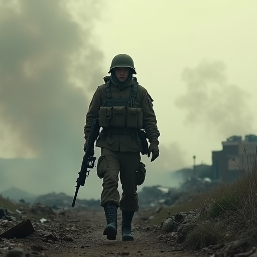 A Soldier’s Lonely March Through a War-Torn World