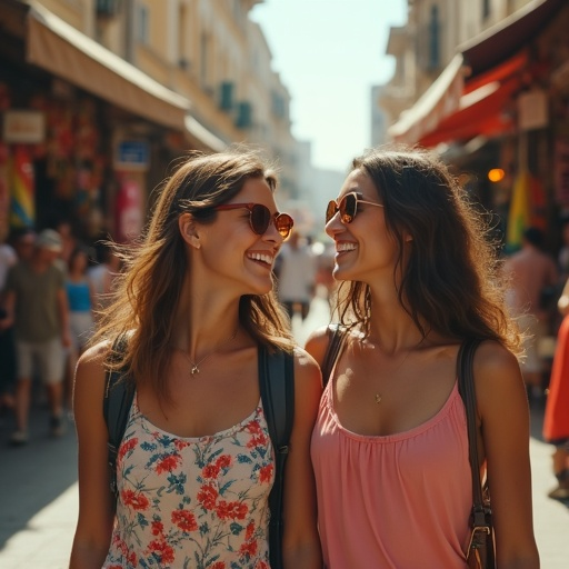 Two Friends, Sunny Smiles, and a European Adventure