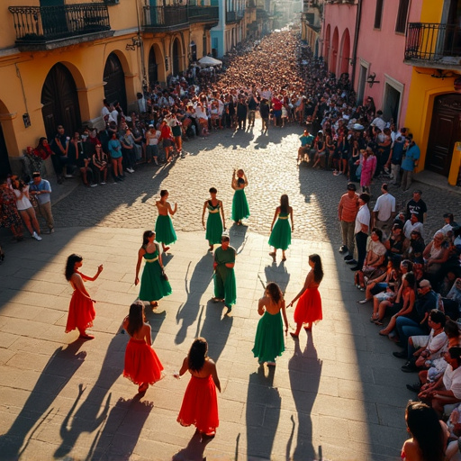 Joyful Dance in a City’s Heart