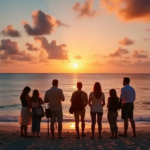 Sunset Serenity on the Beach