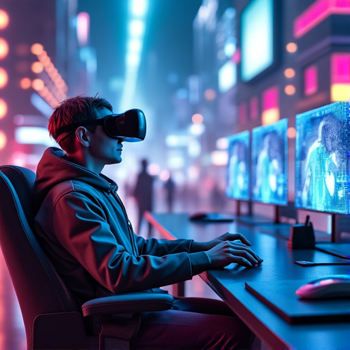 Immersed in the Future: A Gamer’s Night in the Metaverse