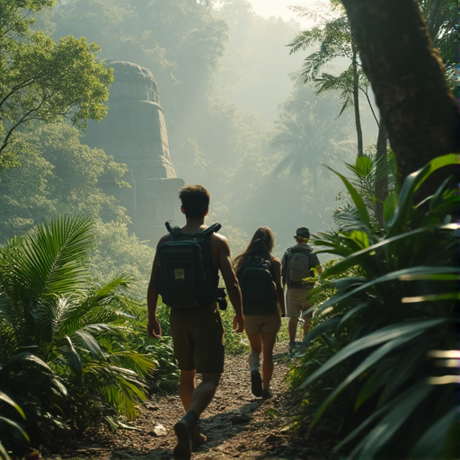 Lost in the Mist: A Journey Through Ancient Jungle