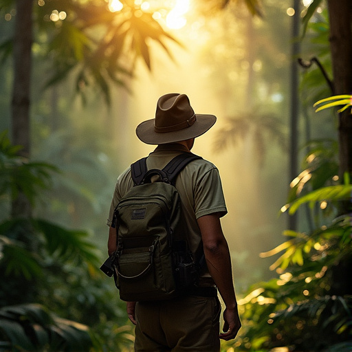 Lost in the Sun-Dappled Woods: A Moment of Mystery and Adventure