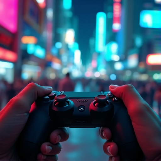 City Lights, Controller in Hand: A Night of Urban Gaming