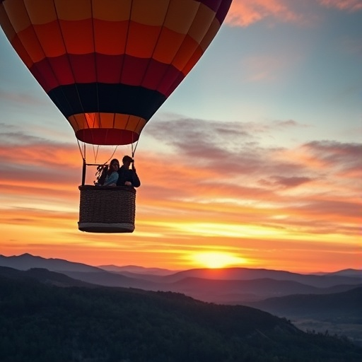 Soaring Serenity: A Sunrise Hot Air Balloon Ride