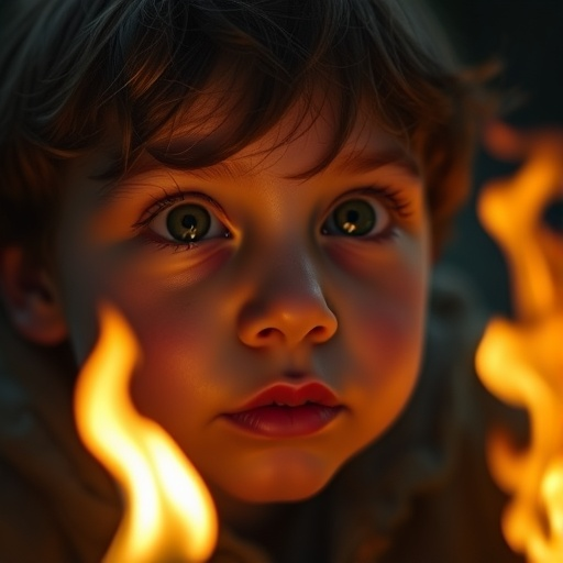 Innocence Amidst the Flames