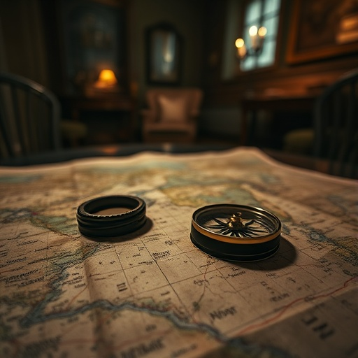 Lost in Time: A Vintage Compass and Watch Whisper Tales of Adventure