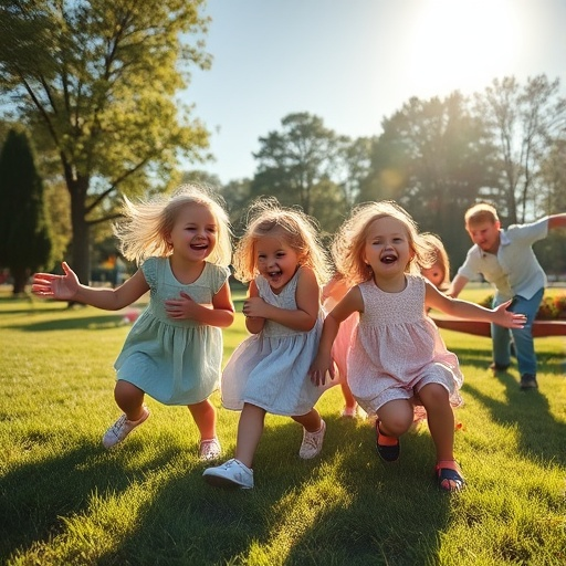 Pure Joy: Three Girls Capture the Essence of Summer Fun