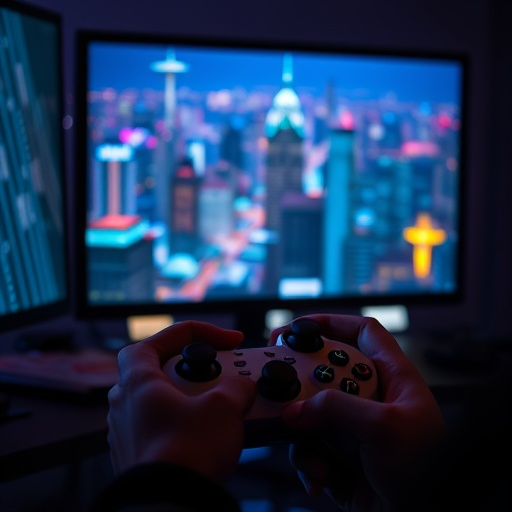 Lost in the Pixelated City: A Gamer’s Focus