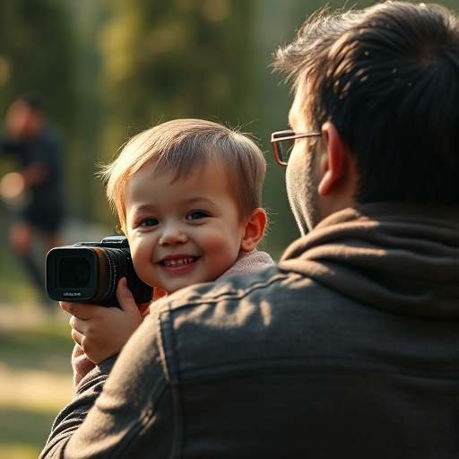 Capturing Joy: A Father’s Love Through a Child’s Lens