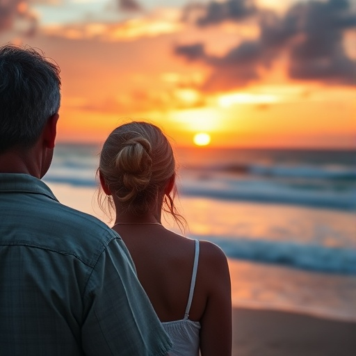 Sunset Romance on the Beach