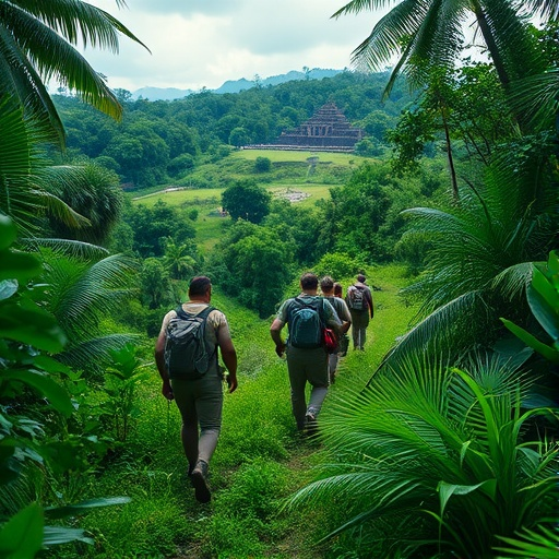 Tranquil Trek to a Mystical Temple