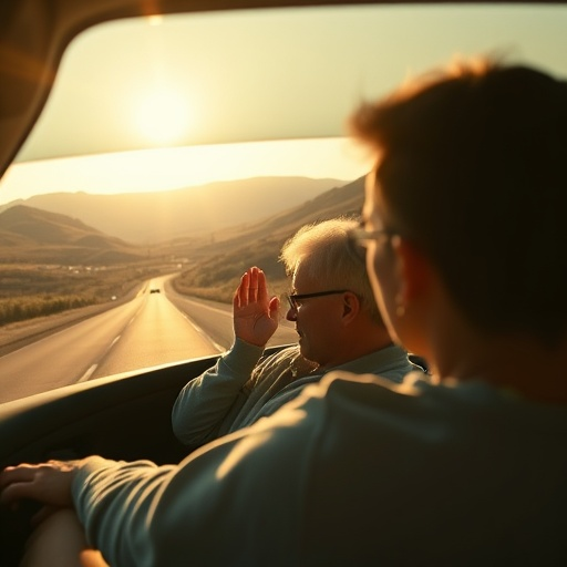 Sunset Drive Through the Desert: A Journey of Freedom and Nostalgia