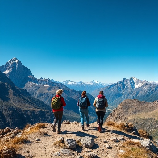 Serene Mountain Hike with Breathtaking Views