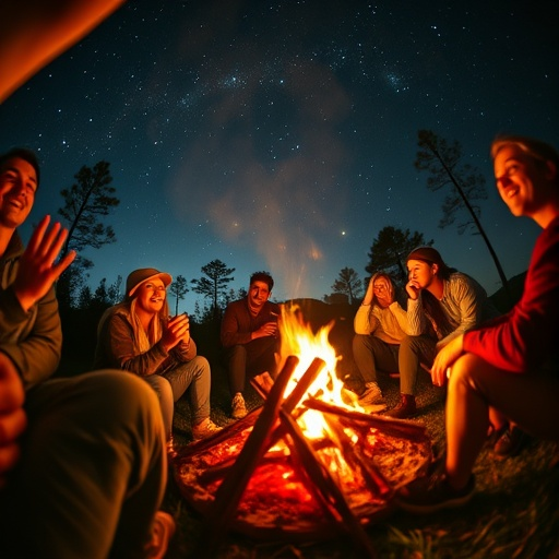 Under a Starry Sky, Friendship Glows