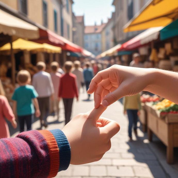 Two Hands, One Story: A Moment of Playful Connection