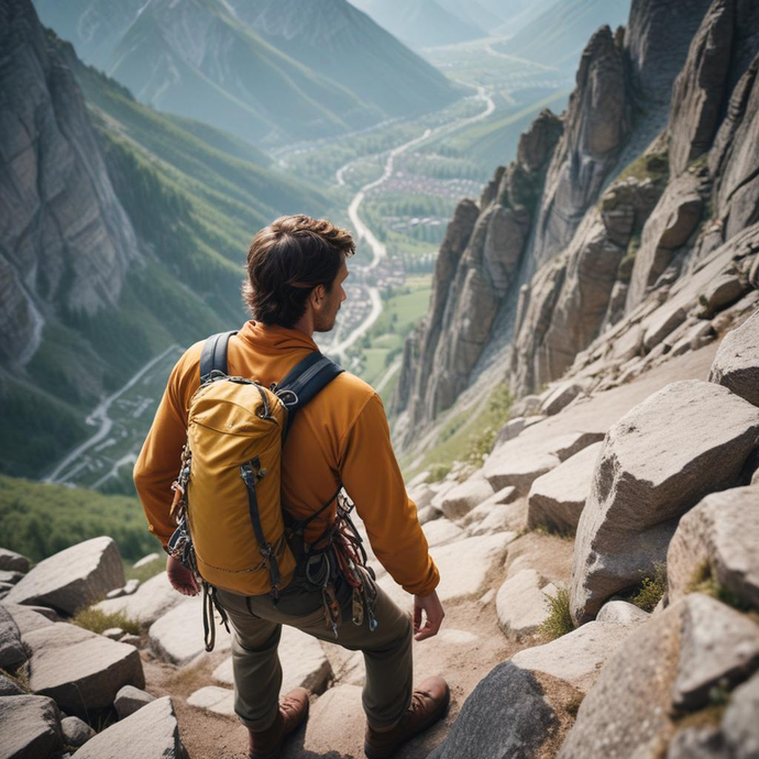 A Moment of Solitude on the Mountaintop