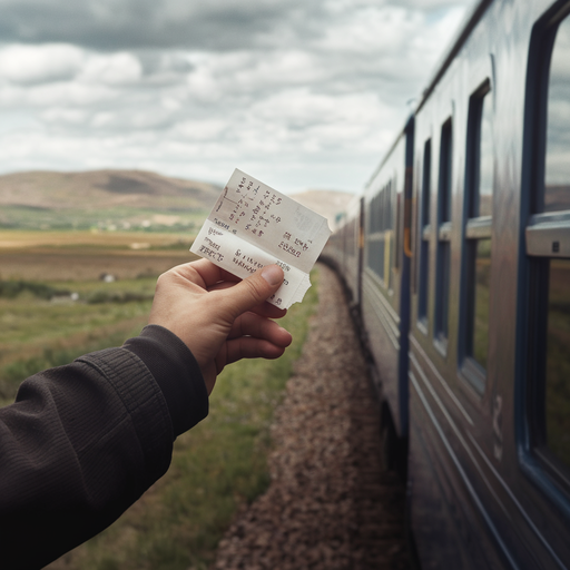 Ticket to Adventure: A Train Journey Begins