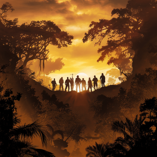 Silhouettes of Adventure: A Sunset Mystery