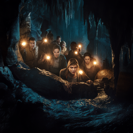 Lost in the Shadows: A Suspenseful Cave Exploration