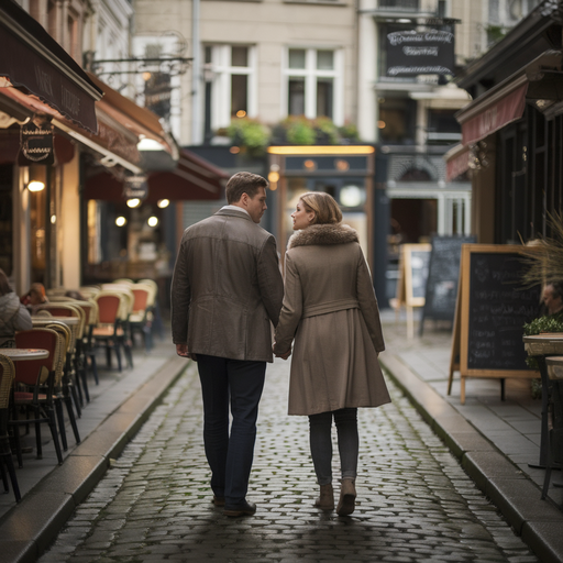 Lost in Love: A Romantic Stroll Through a European City