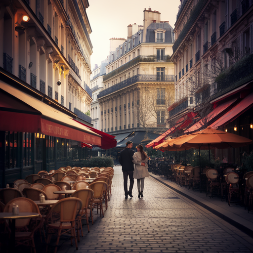 Golden Hour Romance in Paris