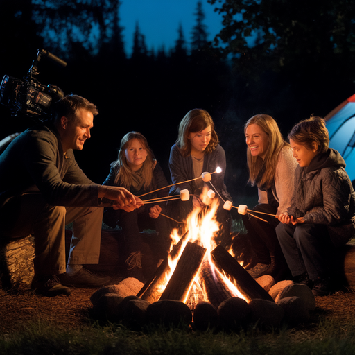 Campfire Cozy: Family Fun Under the Stars