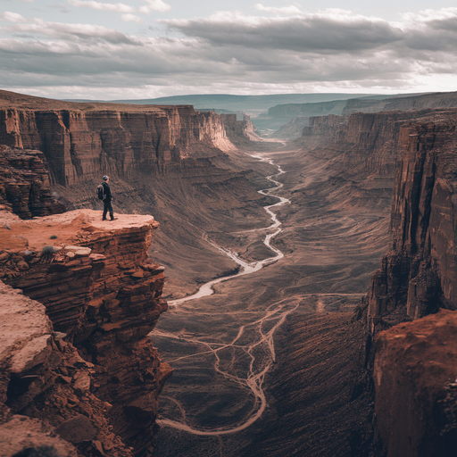 A Hiker’s Perspective: Finding Serenity in the Vastness of the Canyon