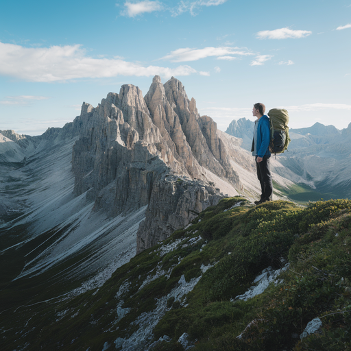 A Hiker’s Perspective: Finding Serenity Amidst Majestic Peaks