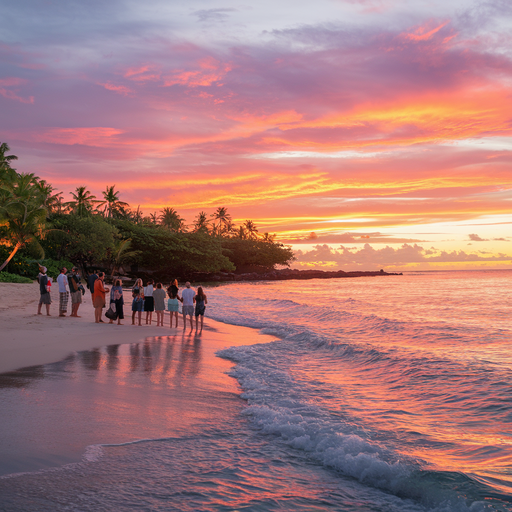 Sunset Serenity on the Beach