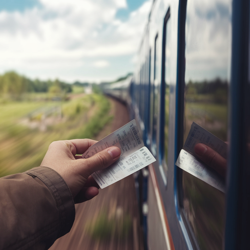 Tranquil Journey: Capturing the Blur of Motion