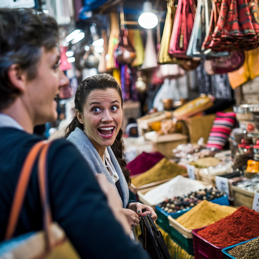 Lost in the Spice Market: A Moment of Joy and Discovery