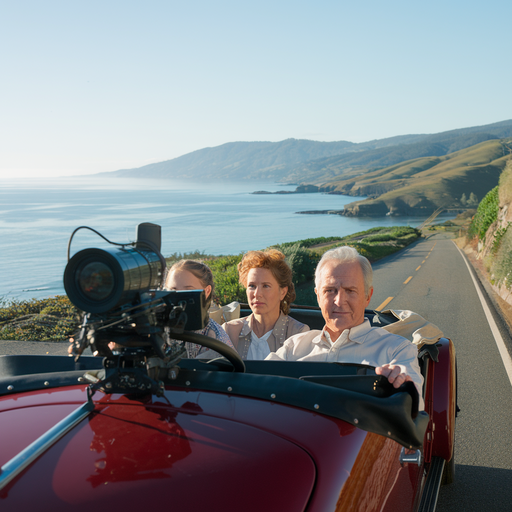 Family Adventure: A Scenic Drive with Ocean Views