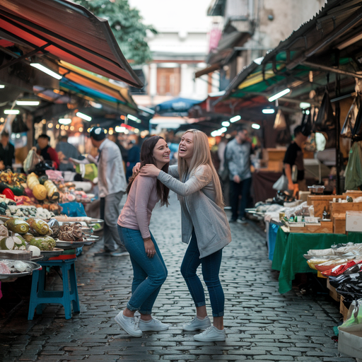 Laughter and Color Fill the Air at This Bustling Market