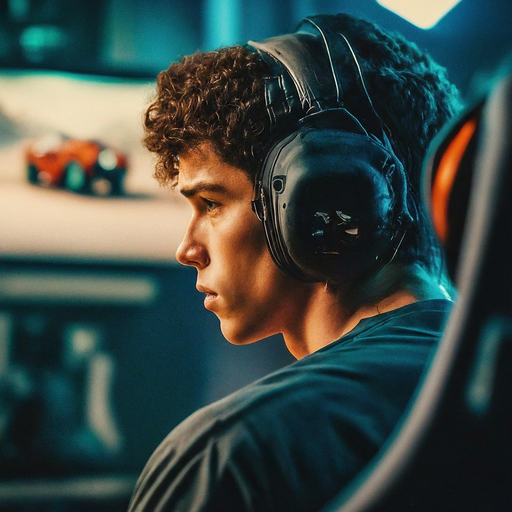 Lost in the Game: A Gamer’s Focused Intensity