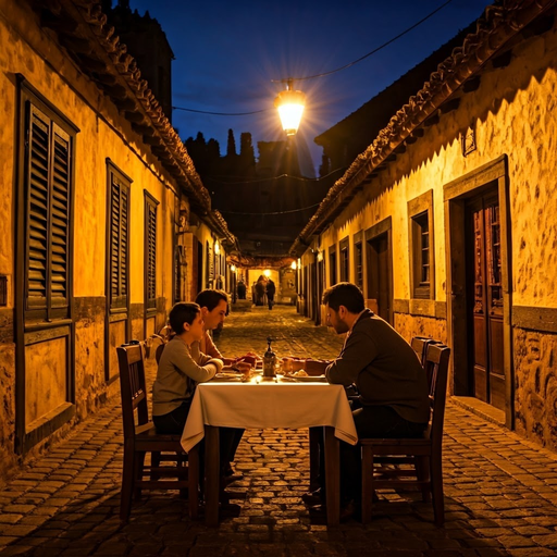 A Romantic Rendezvous in a Hidden European Alleyway