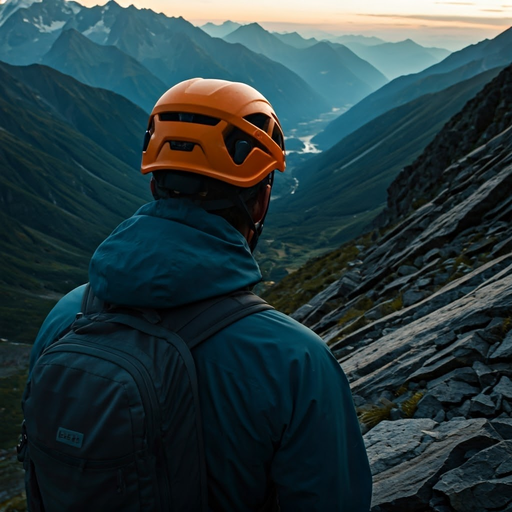 Contemplating the Sunset from a Mountaintop