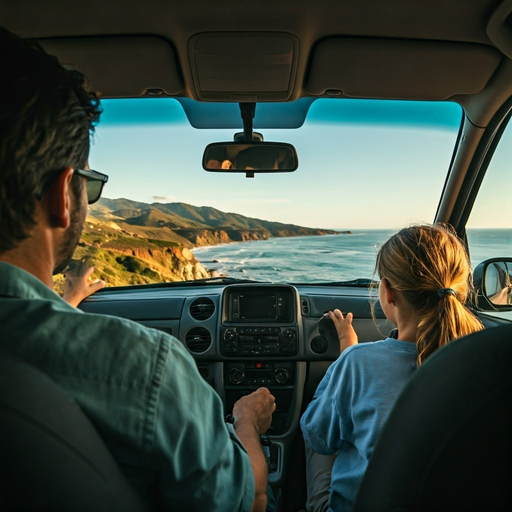 Coastal Escape: A Father and Daughter’s Road Trip Adventure