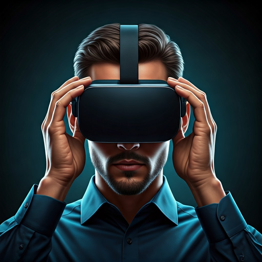 Lost in the Digital Realm: A Man’s Journey into Virtual Reality