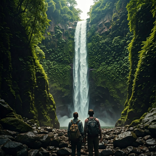 Awe-Inspiring Waterfall: Nature’s Majesty on Display