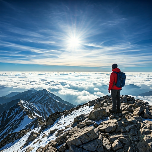 Awe-Inspiring Mountaintop Sunrise