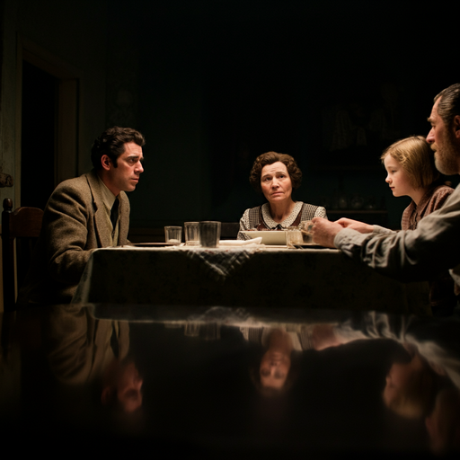 A Family Dinner, Heavy with Unspoken Words