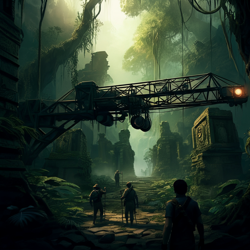 Uncharted Jungle: Explorers Seek Secrets of the Ancient Temple